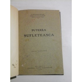 PUTEREA SUFLETEASCA - C. RADULESCU - MOTRU 1930